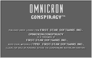 Large screenshot of Omnicron Conspiracy