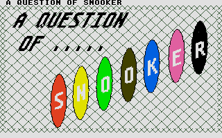 Screenshot of Question Of Snooker, A