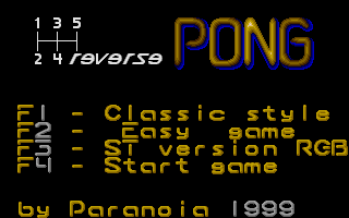 Screenshot of Reverse Pong