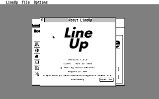 Large screenshot of Line Up