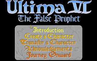 Large screenshot of Ultima VI - The False Prophet