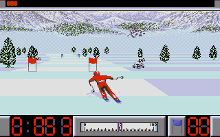 Large screenshot of Super Ski II