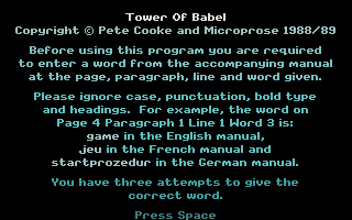 Large screenshot of Tower of Babel