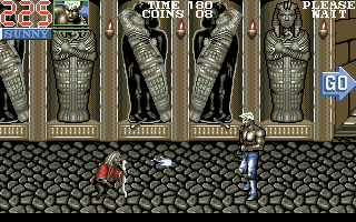 Large screenshot of Double Dragon 3 The Rosetta Stone