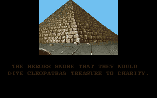 Large screenshot of Double Dragon 3 The Rosetta Stone