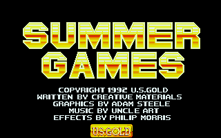 Large screenshot of Summer Games