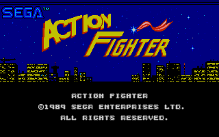 Large screenshot of Action Fighter