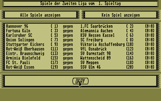 Screenshot of Bundesliga Manager