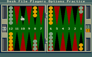 Screenshot of Club Backgammon