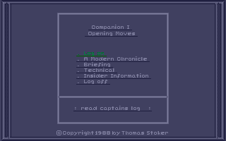 Large screenshot of Companion 1
