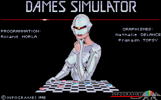 Screenshot of Dames Simulator