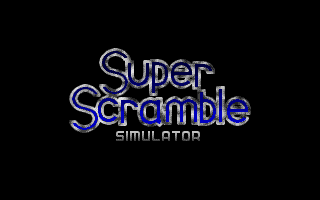 Large screenshot of Super Scramble Simulator