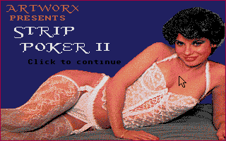 Screenshot of Strip Poker II