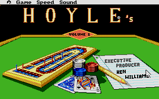 Screenshot of Hoyle's Official Book of Games volume 1