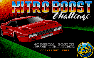 Large screenshot of Nitro Boost Challenge