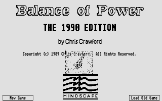 Thumbnail of other screenshot of Balance of Power - The 1990 Edition