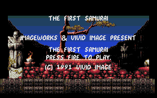 Large screenshot of First Samurai, The