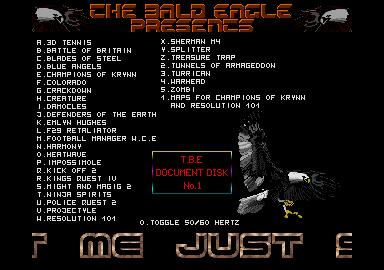 Did you notice Eddie published a doc disk, too?