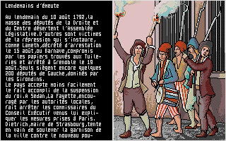 '89 La Revolution Francaise' was coded by Excalibur: it's probably one of the rarest games ever recovered