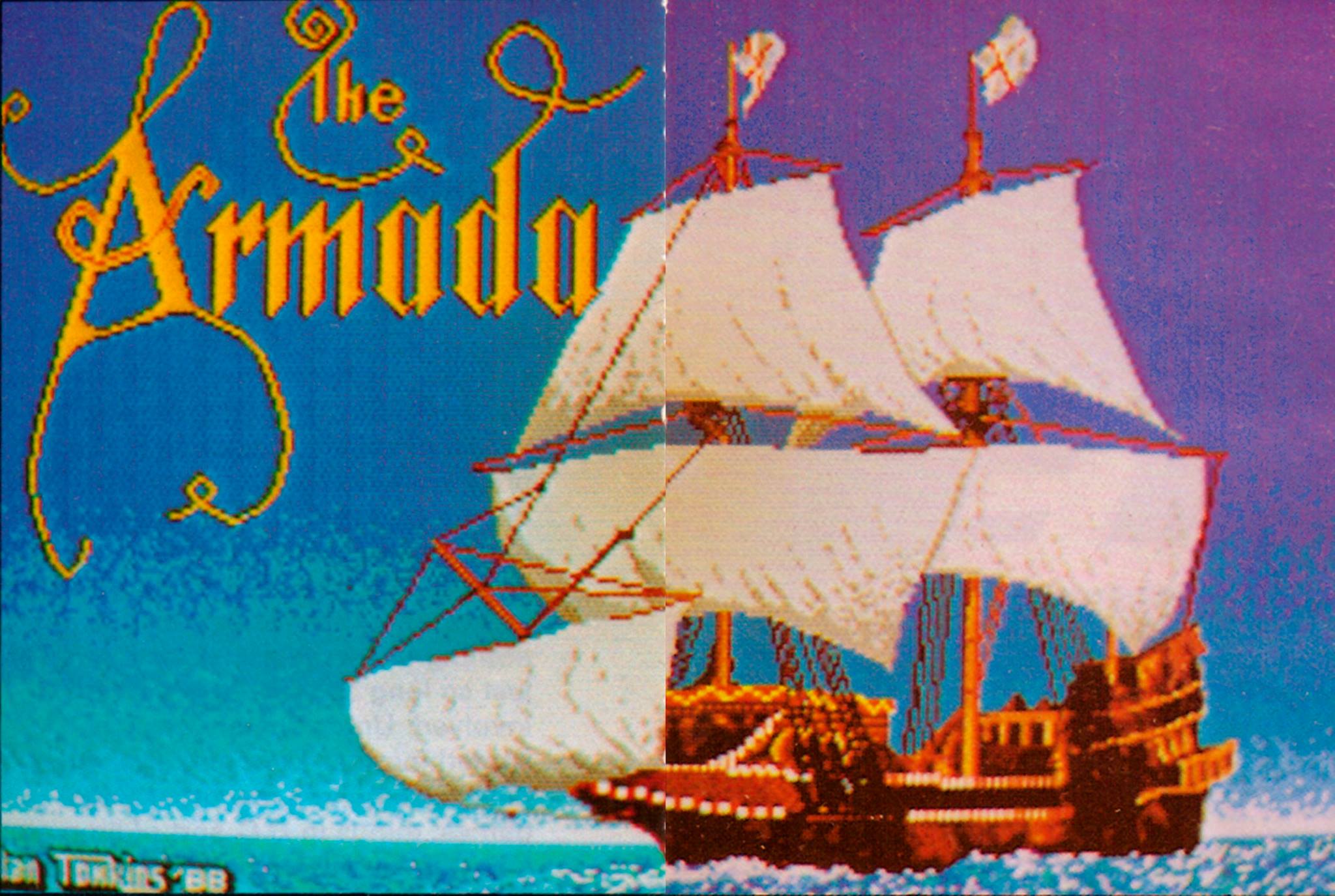 Armada was another unreleased game Alan worked on during the 80s