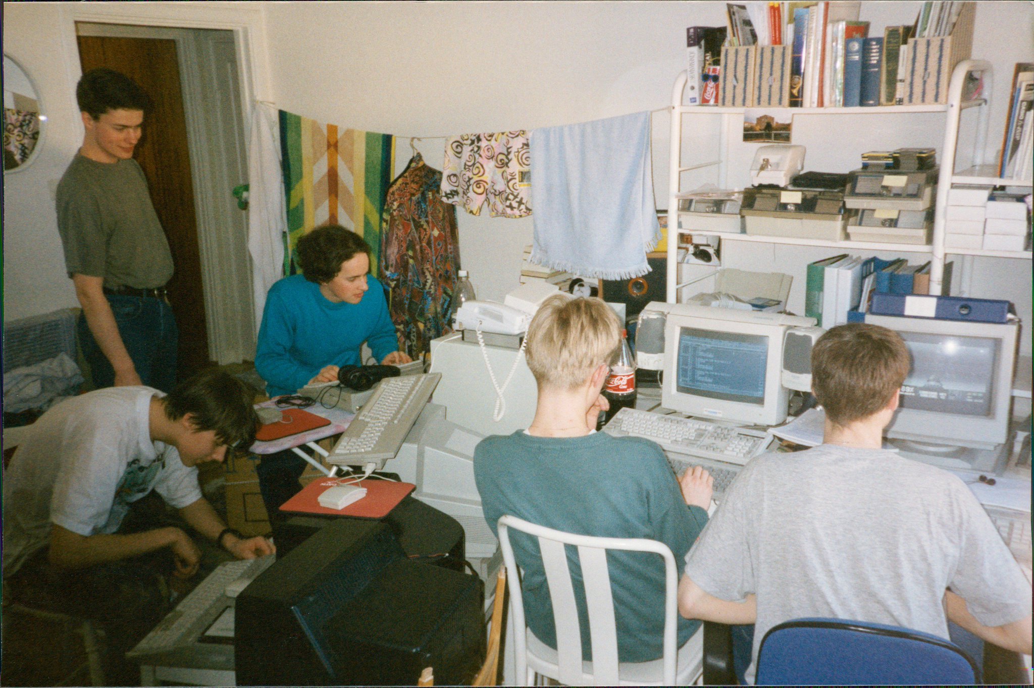This picture was taken before UDS had an actual office. The Substation team came together during a long weekend off school for a 'coding sprint' (more info in the interview).