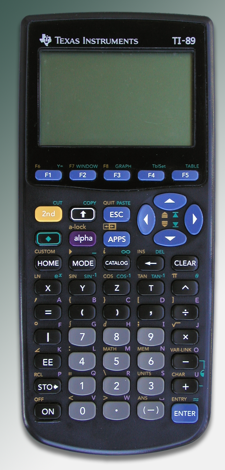 TI-89 calculator helped Cédric in mastering the 68000 assembler language