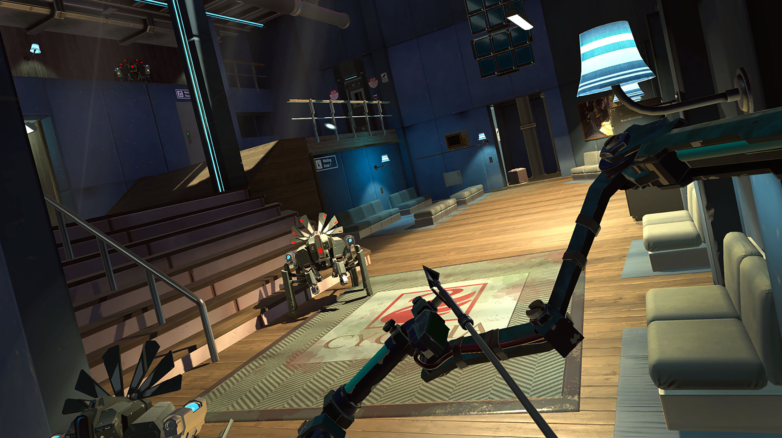 The amazing new release 'Apex Construct'. Shooting a bow and arrow in the virtual world!