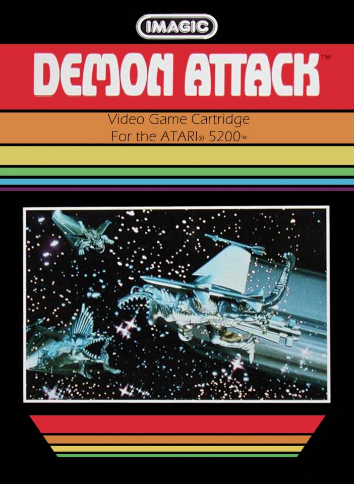 Demon Attack was one of Stefan's first gaming experiences. Played on his sister's Atari VCS.