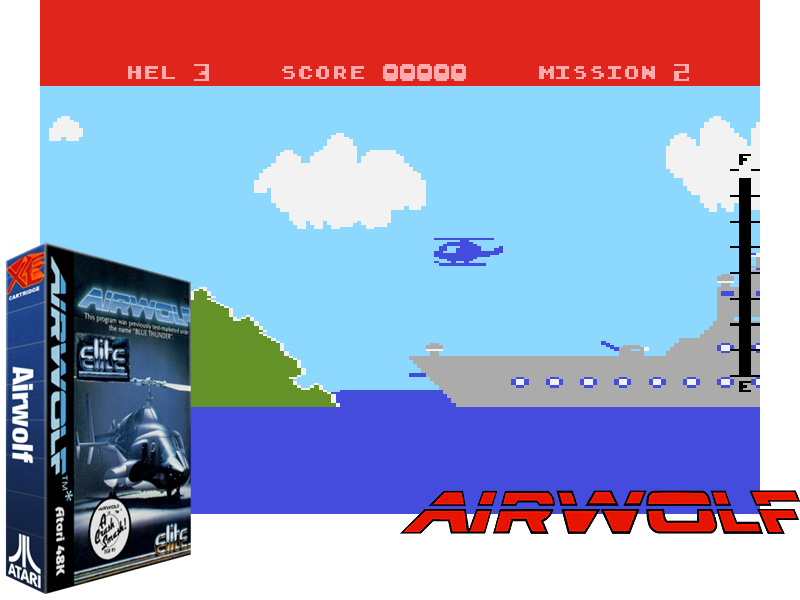 That in-game chopper doesn't look like Airwolf at all!