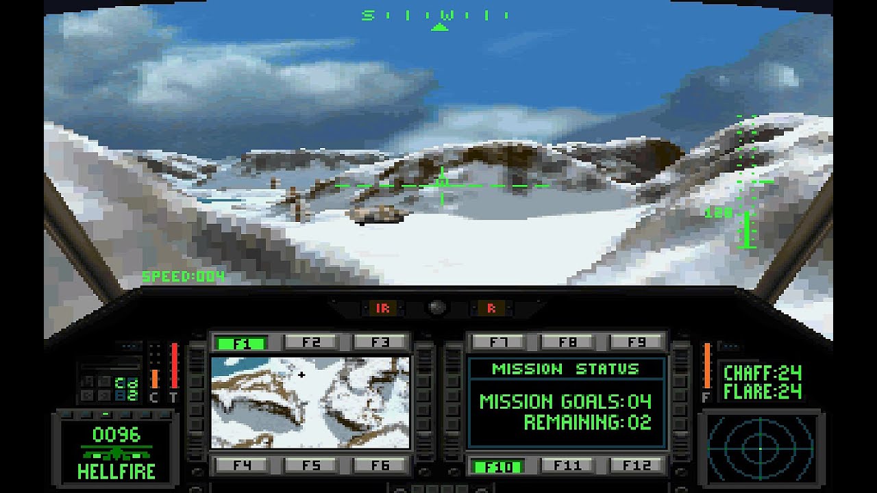 Commanche : Maximum Overkill, was the very first game using Voxel Space, which was created by Novalogic in 1992.