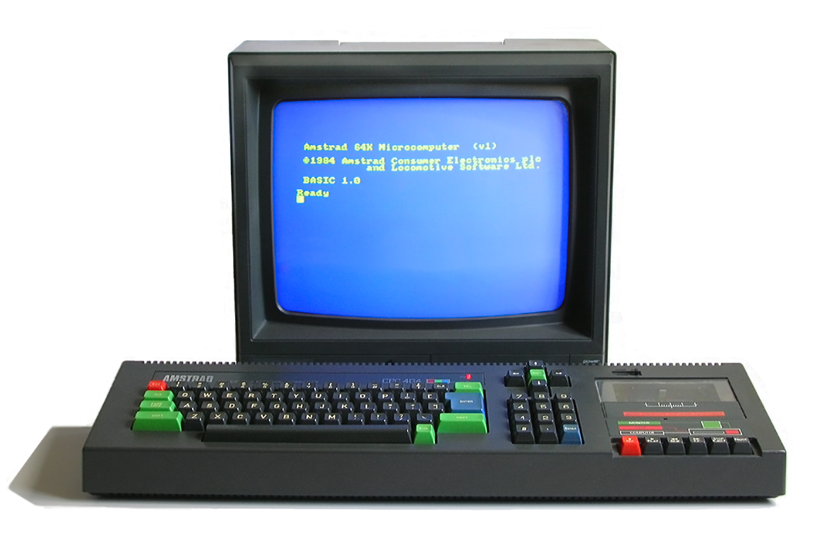 The Amstrad CPC was Jani's first computer.