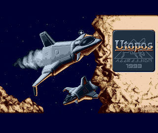 The final main screen designed by Lancelot of Aggression. 