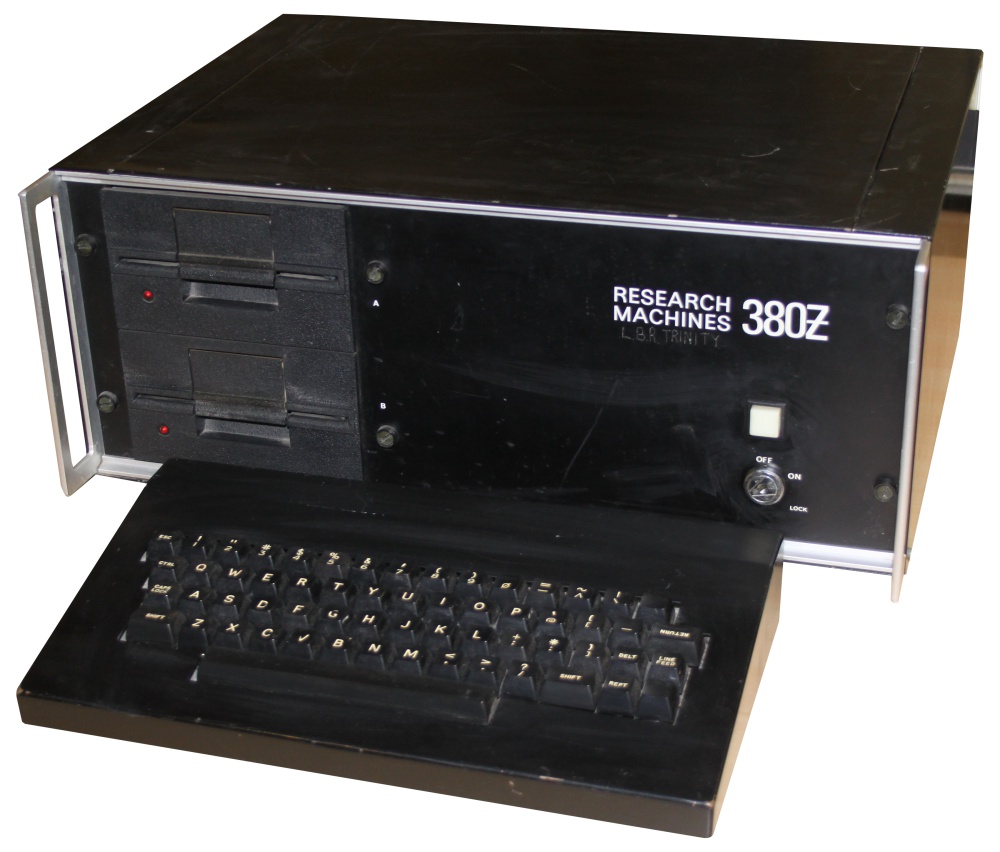 The Research Machines 380Z, the first computer Marcus ever laid eyes on.