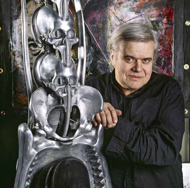 HR Giger, the father of the xenomorphs.
