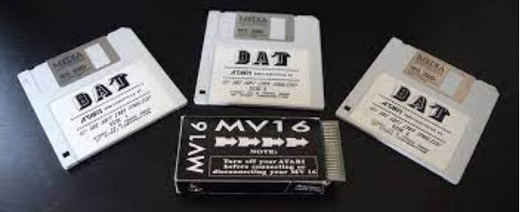 One of his favourite games, B.A.T., came with the external MV16 sound card.