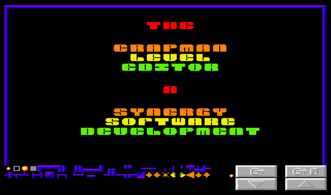 A level editor for Crapman was created by member BAT.