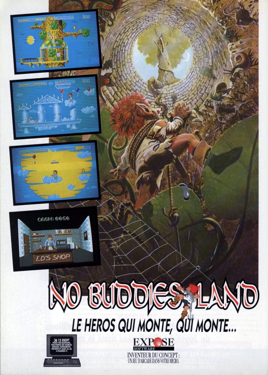 No Buddies Land. If you ever find an original copy in the wild, you are in luck!