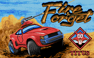 Fire & Forget was completely programmed by Alain. The ST version was first. Afterwards the Amiga conversion was done.