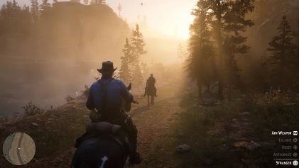 Red Dead Redemption 2, one of Ian's favourites.