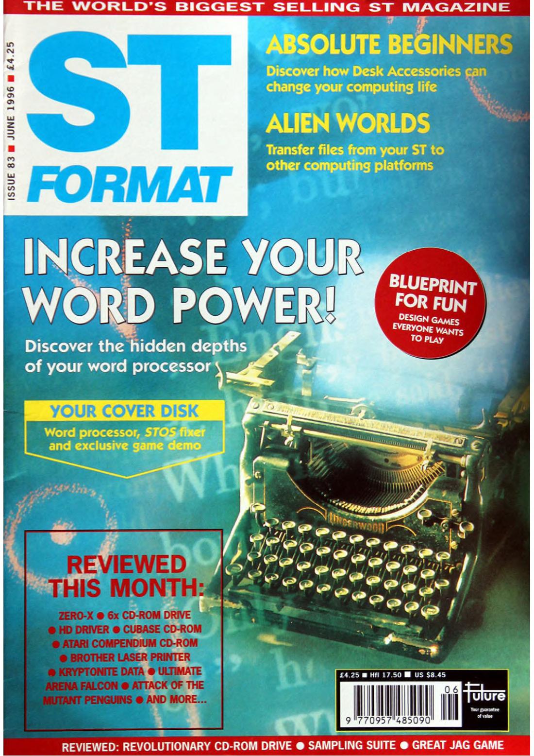 Cover for ST Format 83 (Jun 1996)