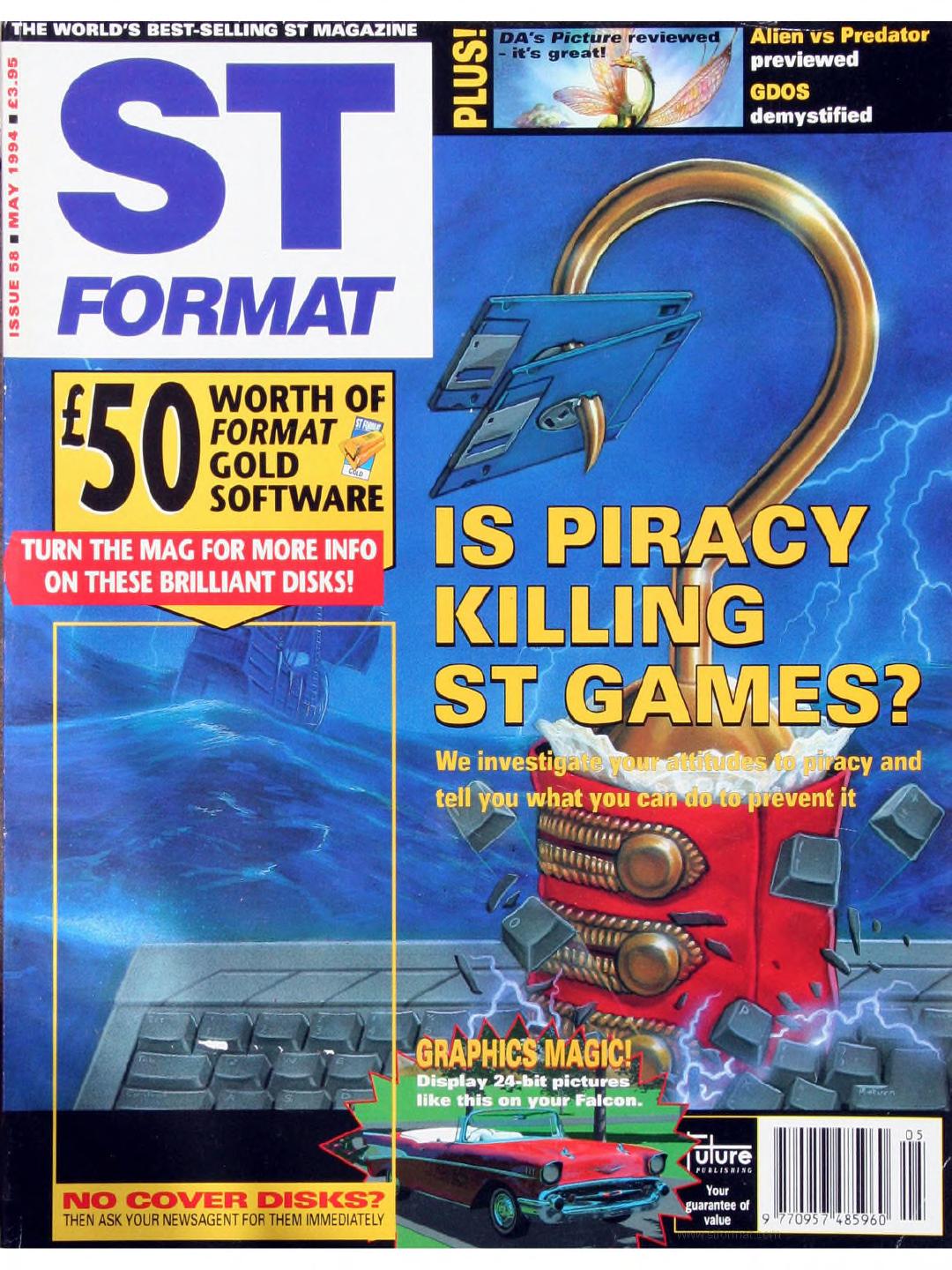 Cover for ST Format 58 (May 1994)