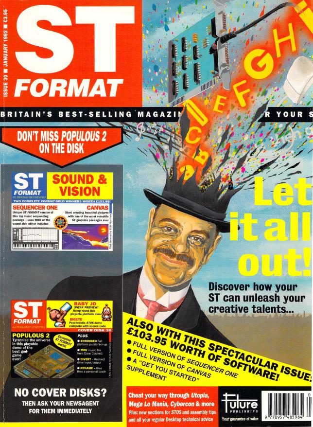 Cover for ST Format 30 (Jan 1992)