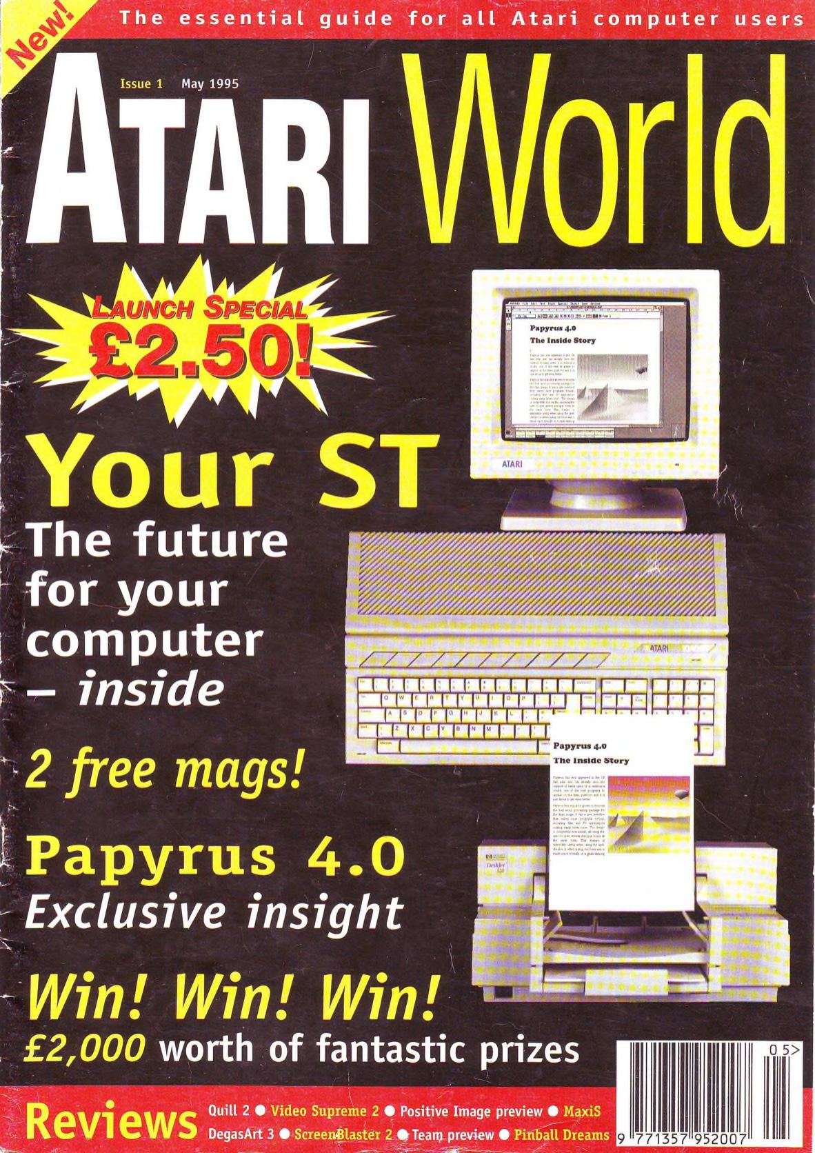 Cover for Atari World 1 (May 1995)