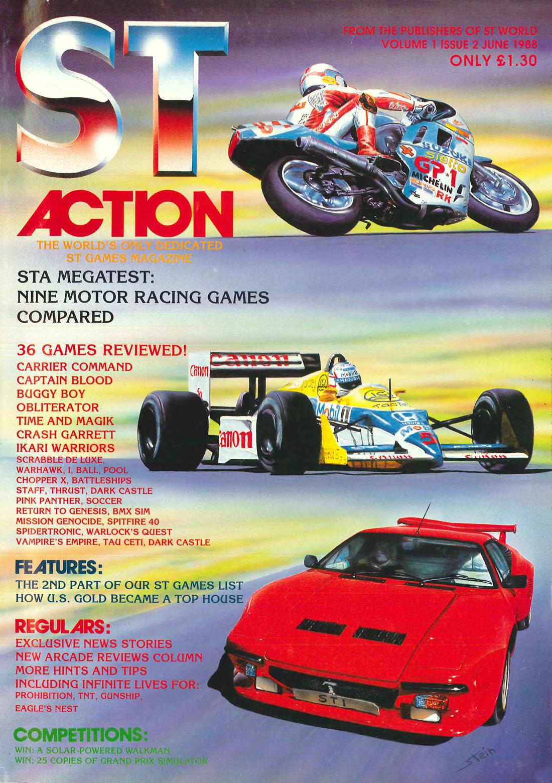 Cover for ST Action 2 Volume 1 Issue 2 (Jun 1998)