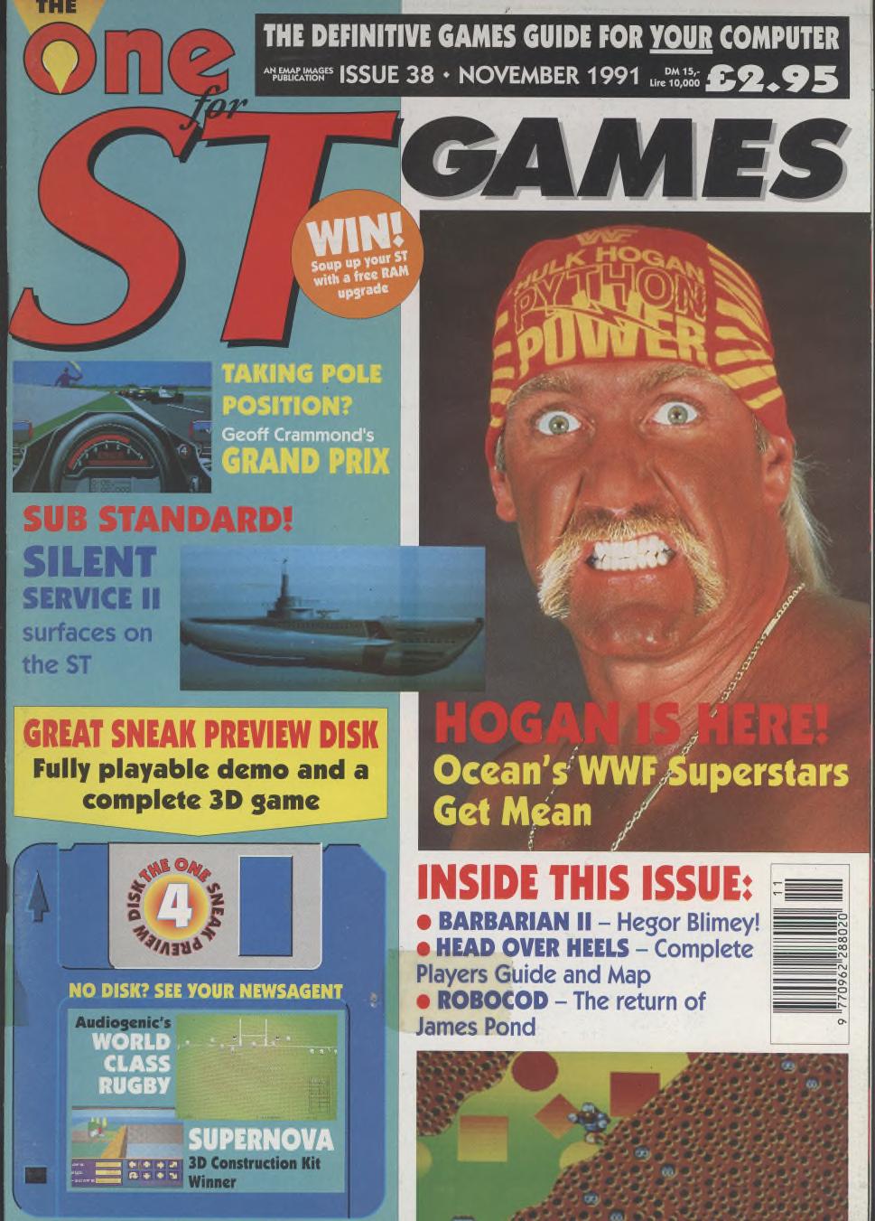 Cover for The One 38 (Nov 1991)