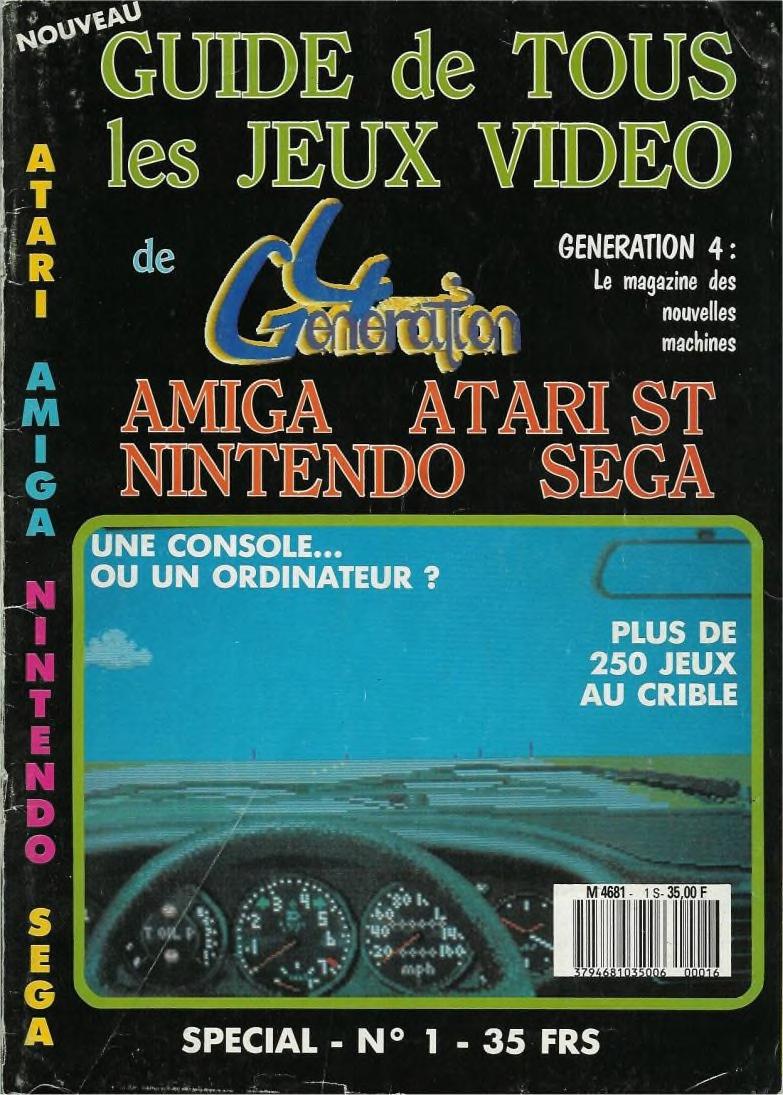 Cover for Génération 4 1 (Oct 1987)