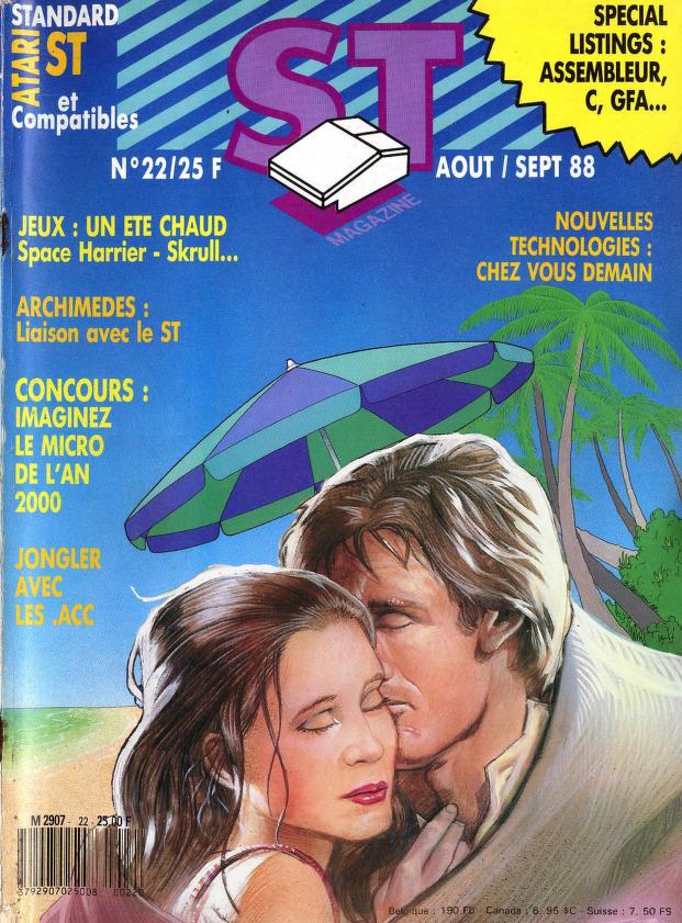 Cover for ST Magazine 22 (Aug 1988)