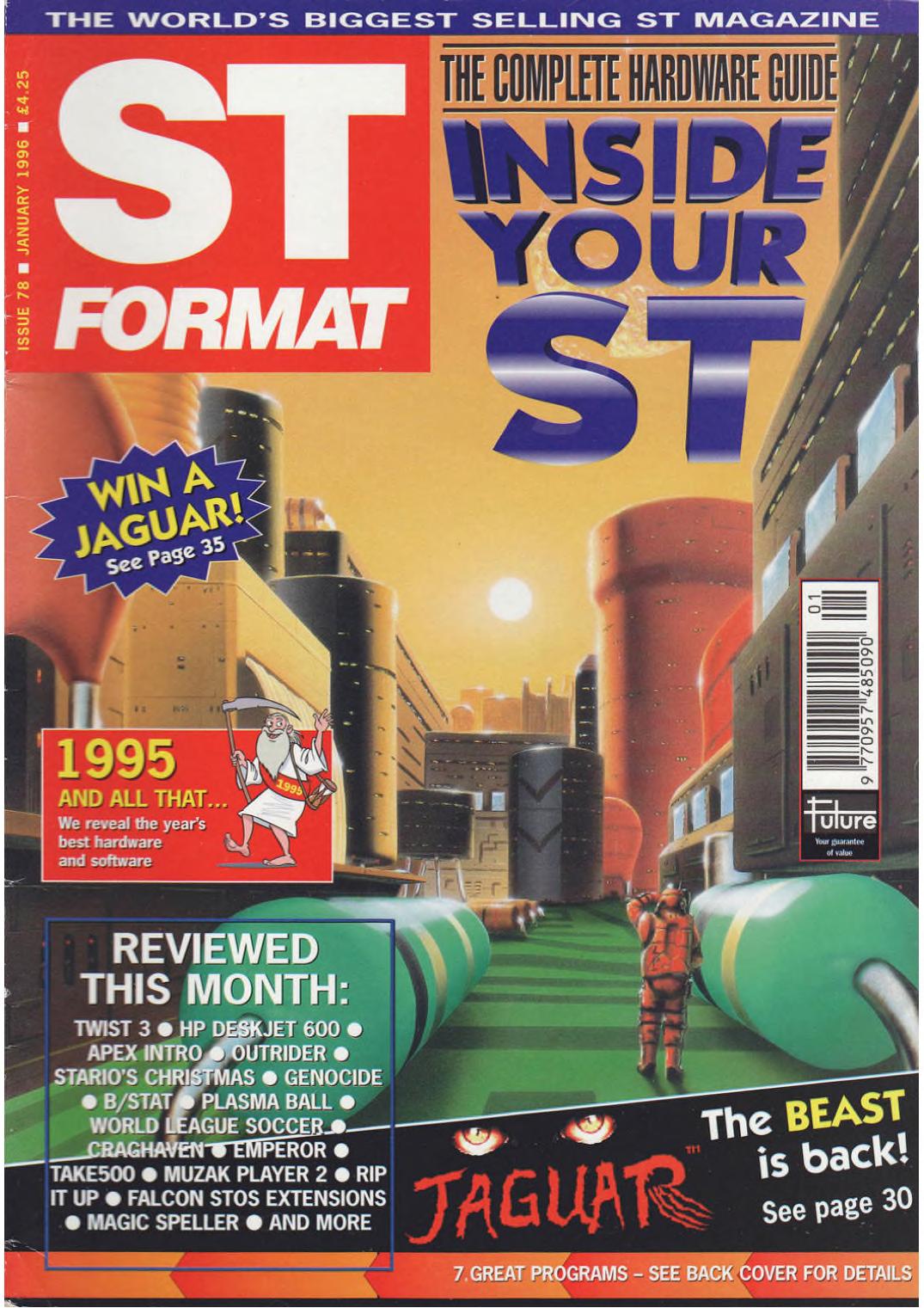 Cover for ST Format 78 (Jan 1996)