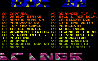 Screenshot for disk