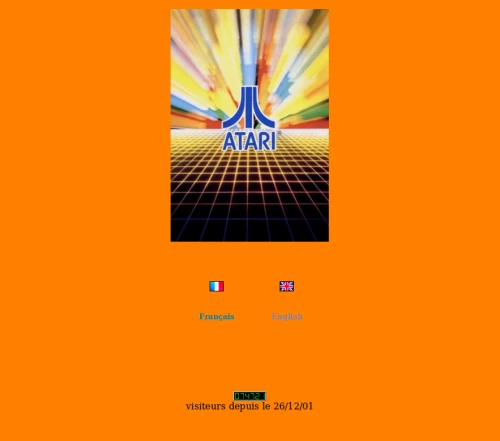 Screenshot of website Atariforce